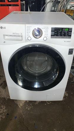 Lg 24 Inches, 2.4 Cu. Ft Smart All-in One Compact Load Washer And Ventless Dryer 