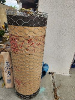 Stucco Netting, Galvanized with Black Paper back