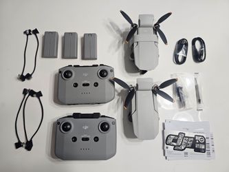 DJI equipment ( Dji drone 4k  Fly more combo ) (Dji drone 4k )( dji mic 1)