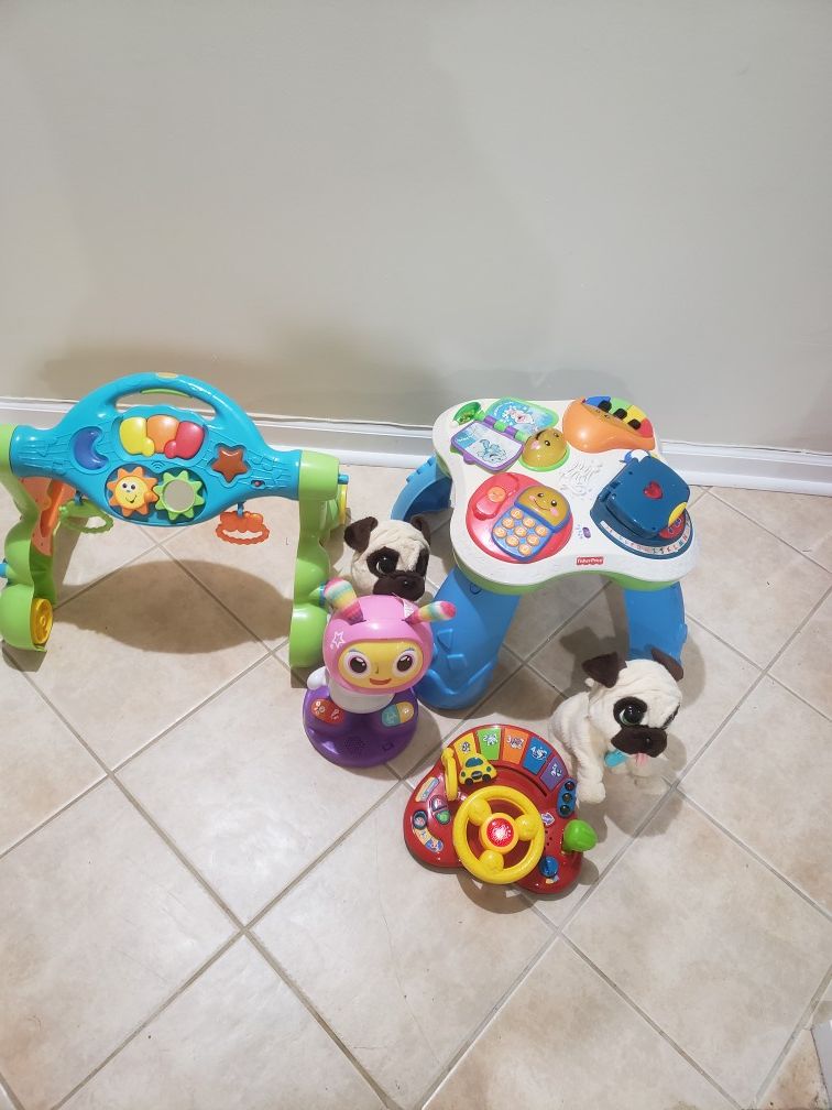 Baby walker an toys!