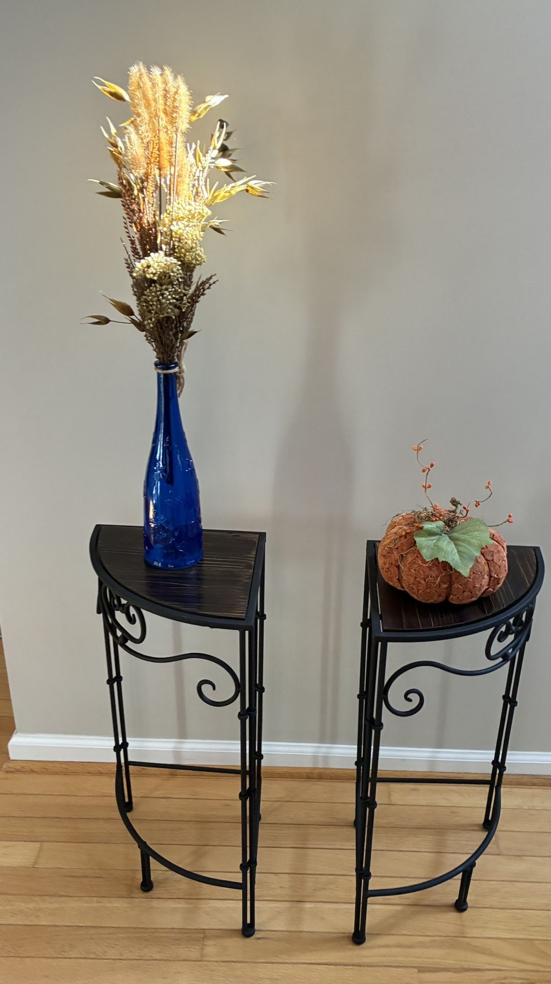 Pair of Rustic Accent/Corner Tables