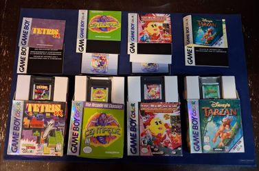 Game Boy Color Games Lot of 4 CIB