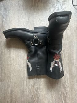 Harley Davidson leather boots