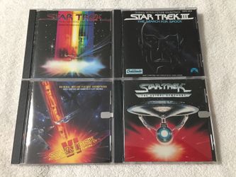STAR TREK SOUNDTRACK CD'S