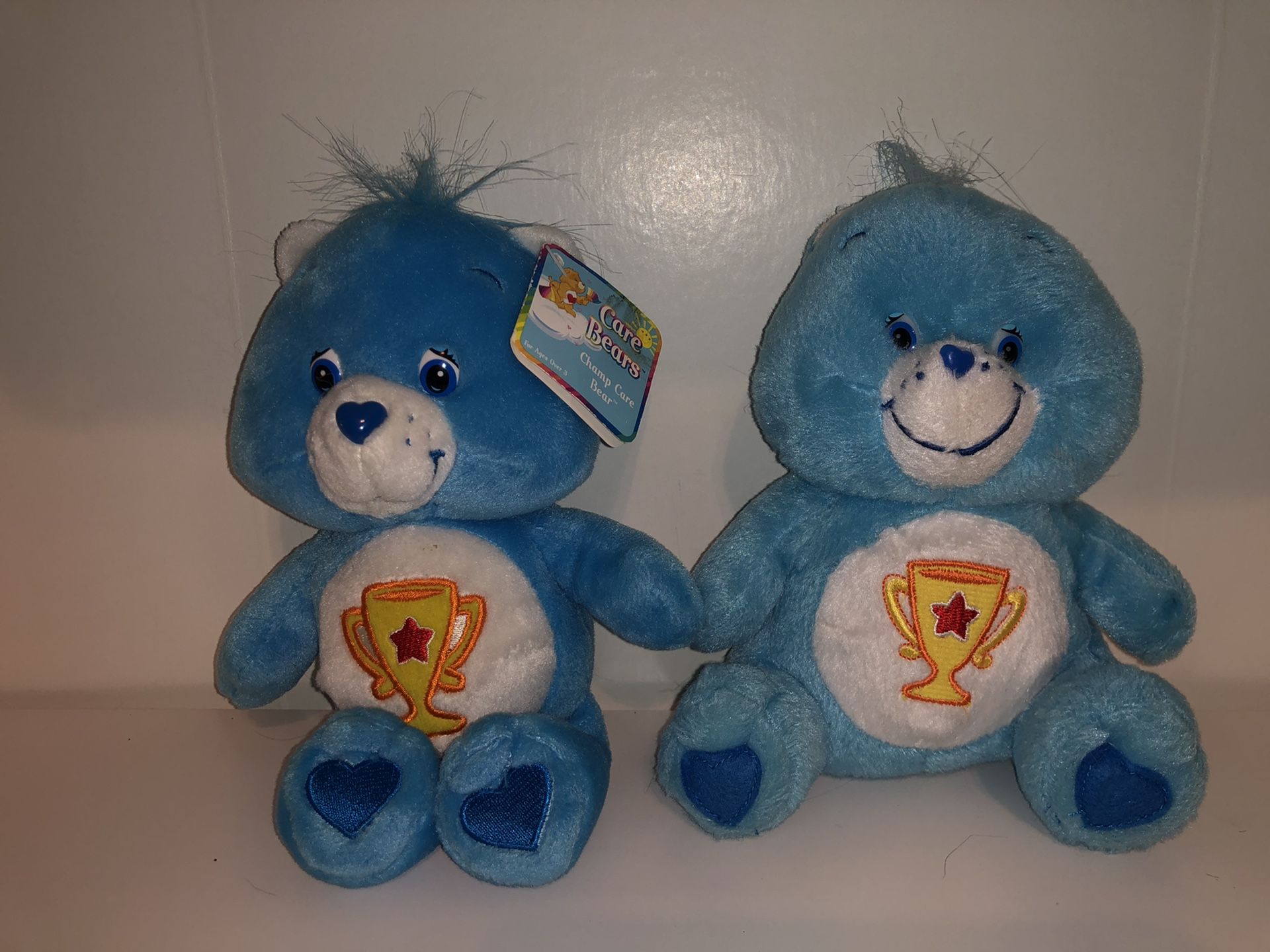 Champ Bear Carebears Care Bear plush lot sale NWT teddy bear doll sale