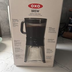 OXO Good Grips 32 Ounce Cold Brew Coffee Maker- New In Box