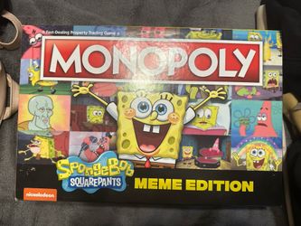 MONOPOLY SPONGEBOB SQUAREPANTS