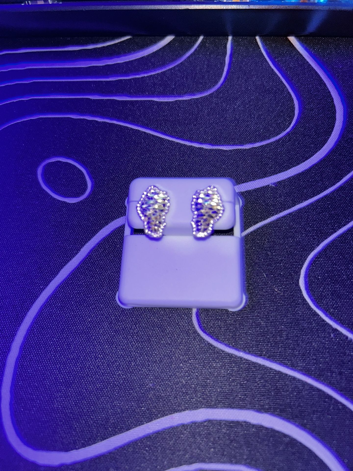 Nugget Earring Sterling Silver