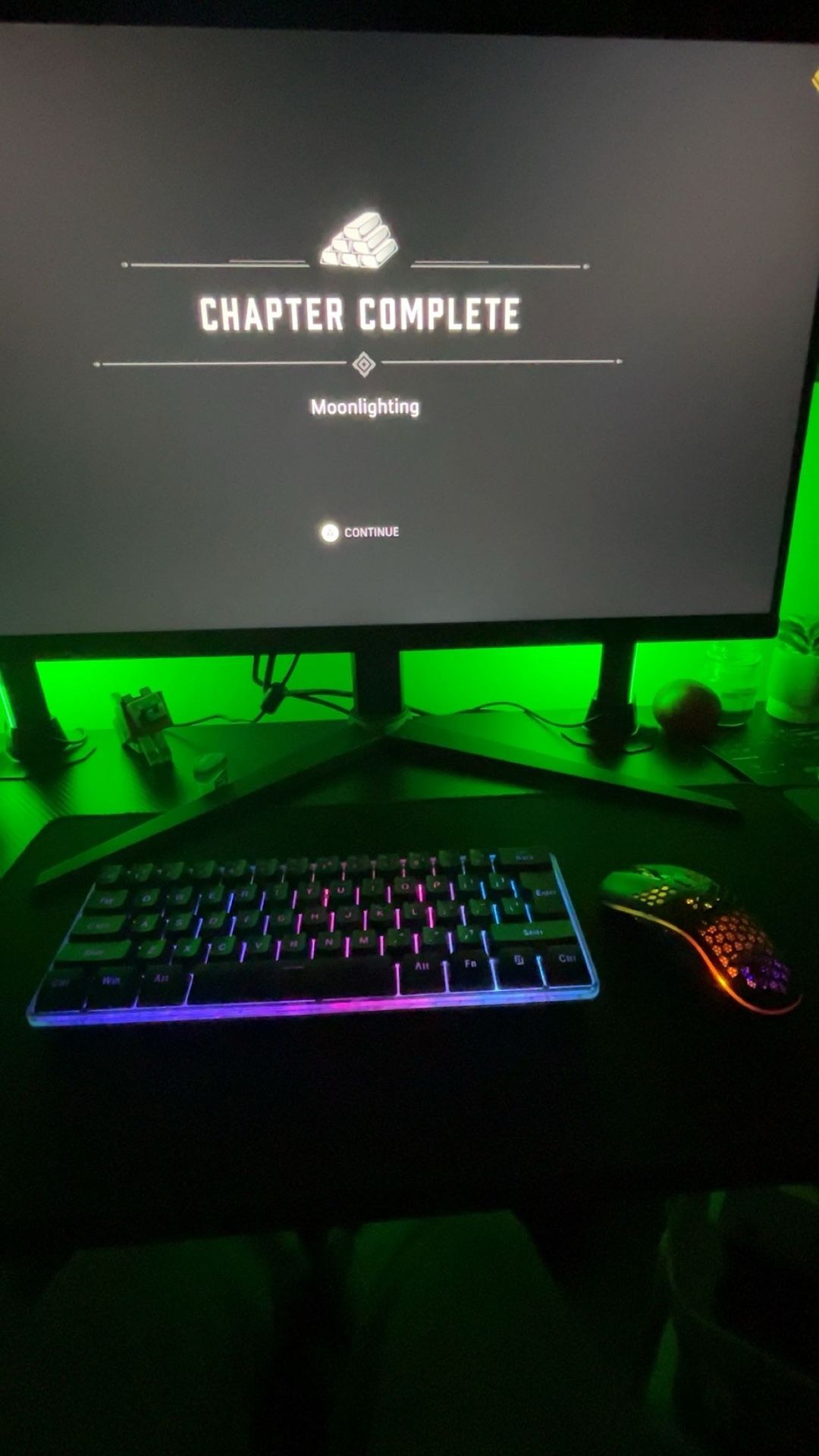 Wireless Keyboard & Mouse Red Thunder