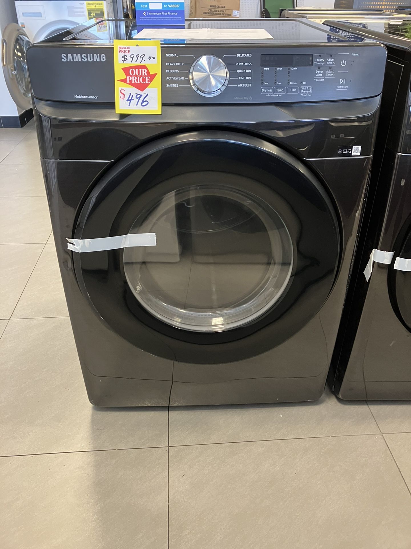 New Samsung Dryer