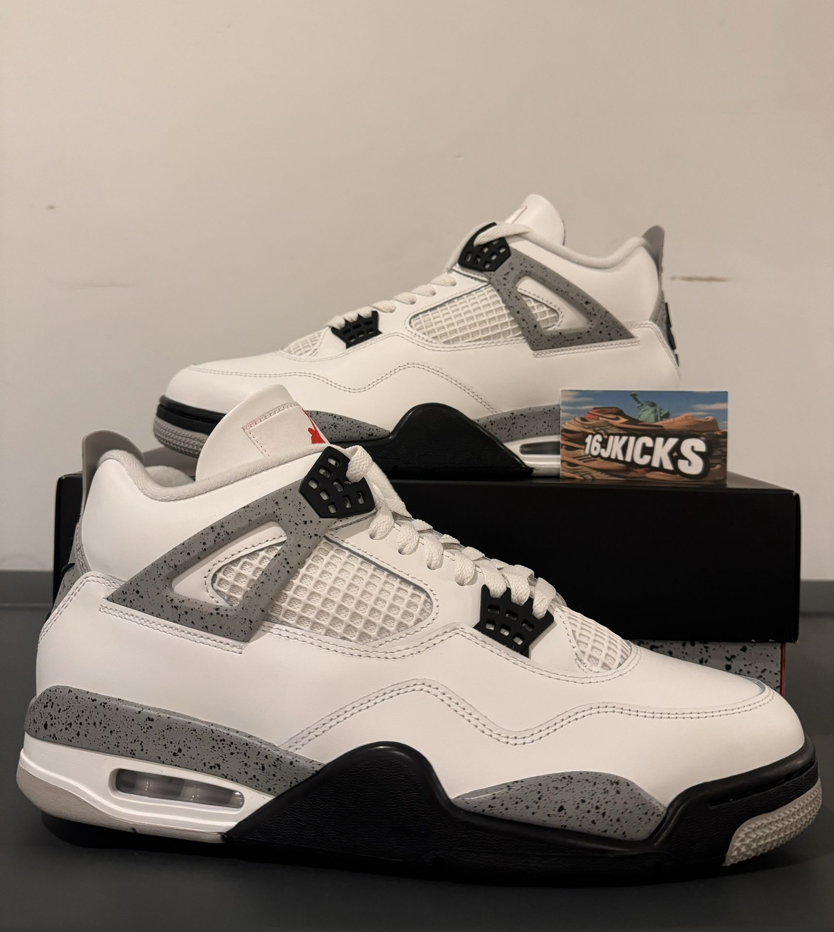 Jordan 4 White Cement Og 2025 Size 12