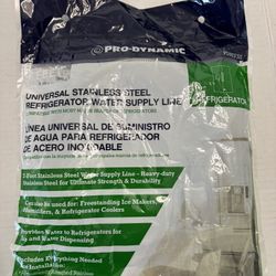 Pro-Dynamic 7’ Universal Stainless Steel Refrigerator Water Supply Line