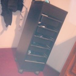 6 Drawer Rolling Cart Organizer 