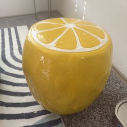 Lemon Fruit Stool