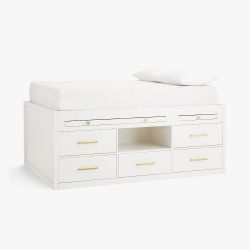 Pottery Barn Platform Bed w/ Storage Drawers