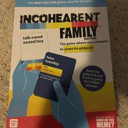 Incoherent Family Game 