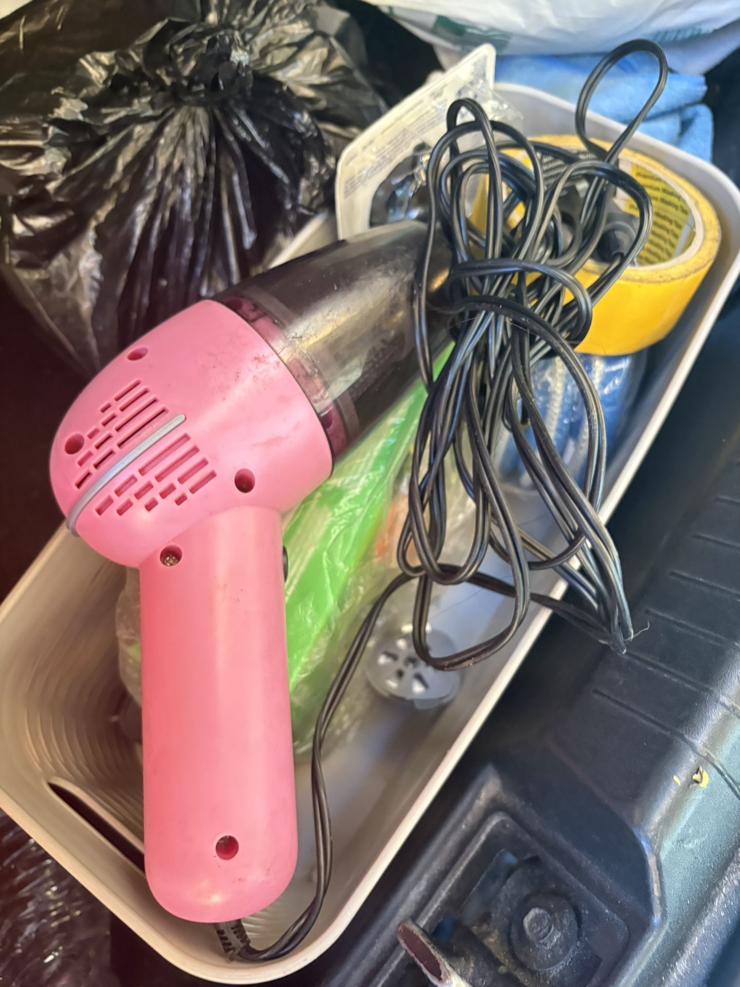 Small Pink Vacuum For Cars Only *