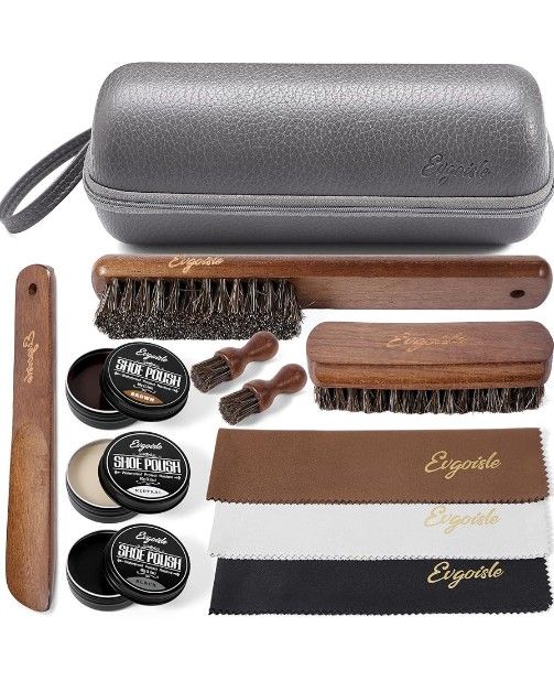 Leather Polish Kit Shoe Care Set