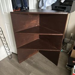 Real Wood Handmade Corner Shelf 