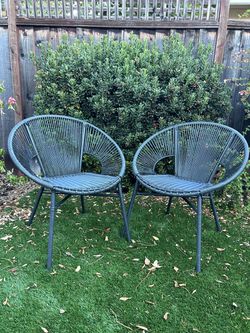 Black Wicker Patio Chairs