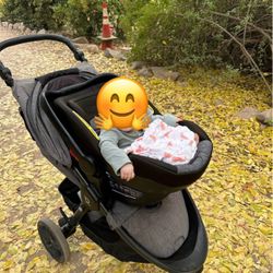 Britax B-Free Sport & B-Safe Gen2 Flexfit+ Travel System, Asher