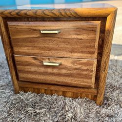 Groovy 70s Nightstand / End Table