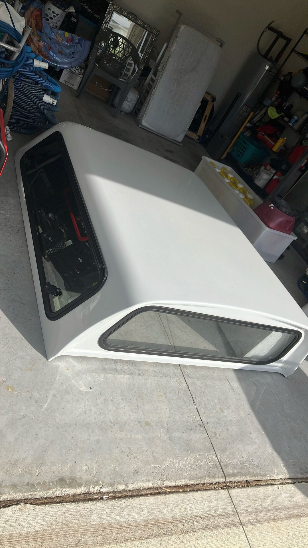 Camper Shell Truck Topper. Taken Off Of 2021 Toyota Tacoma 6 Foot Bed.