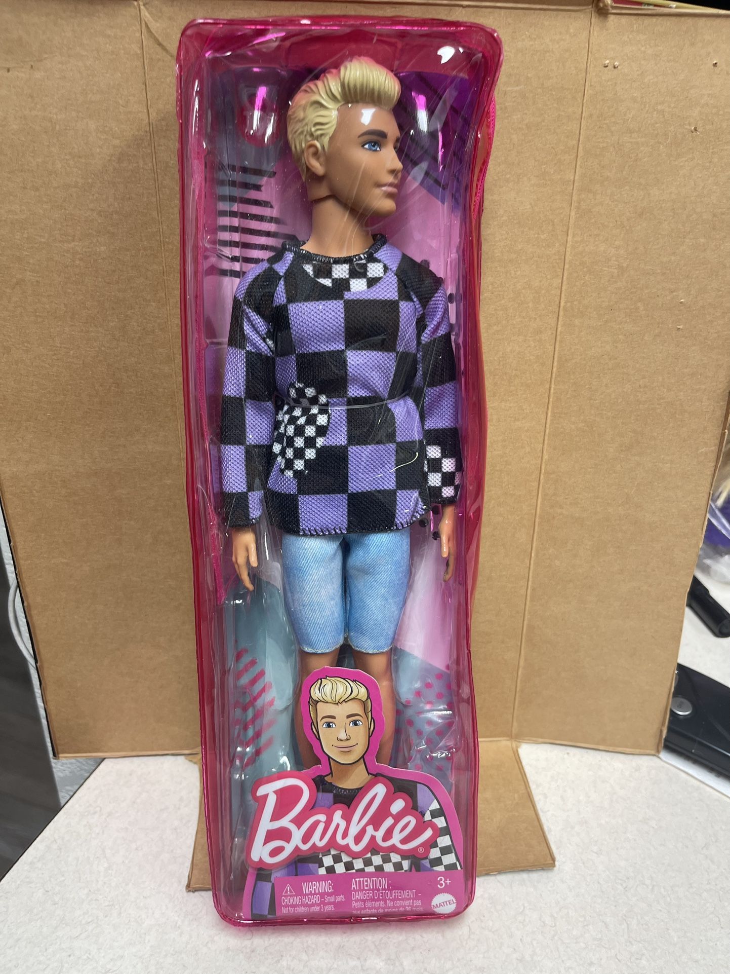 Barbie Fashionistas Ken Doll #191.