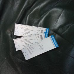 Concert tickets