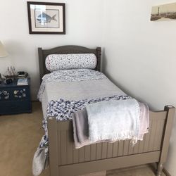 Pottery Barn Twin Bed 