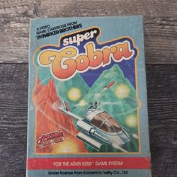 Super Cobra Atari 5200 CIB Complete Tested