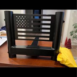 Dual hitch flag pole holder new