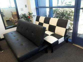 FUTONS BLACK/CHECKER