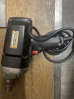 Vintage Craftsman 3/8 Inch Corded Electric Drill