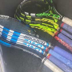 Babolat Pure Drive, Aero, Aero Plus, Dunlop FX Tennis Rackets