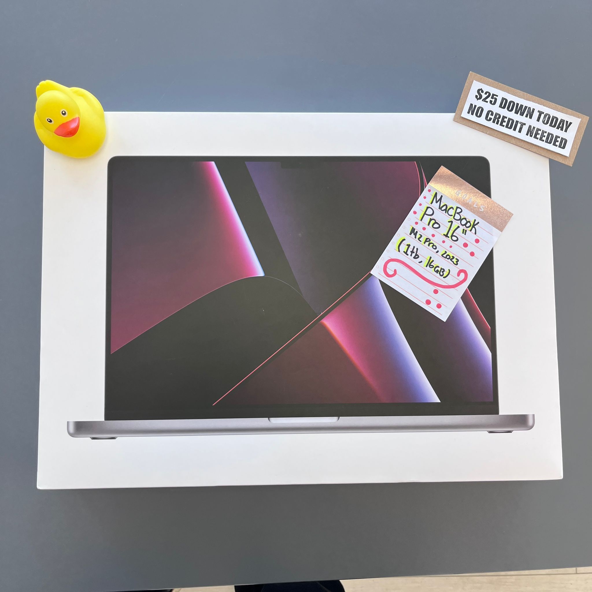 Apple MacBook Pro 16 Inch M2 Pro 2023 New 90 Day Warranty $1 DOWN NO Credit Needed