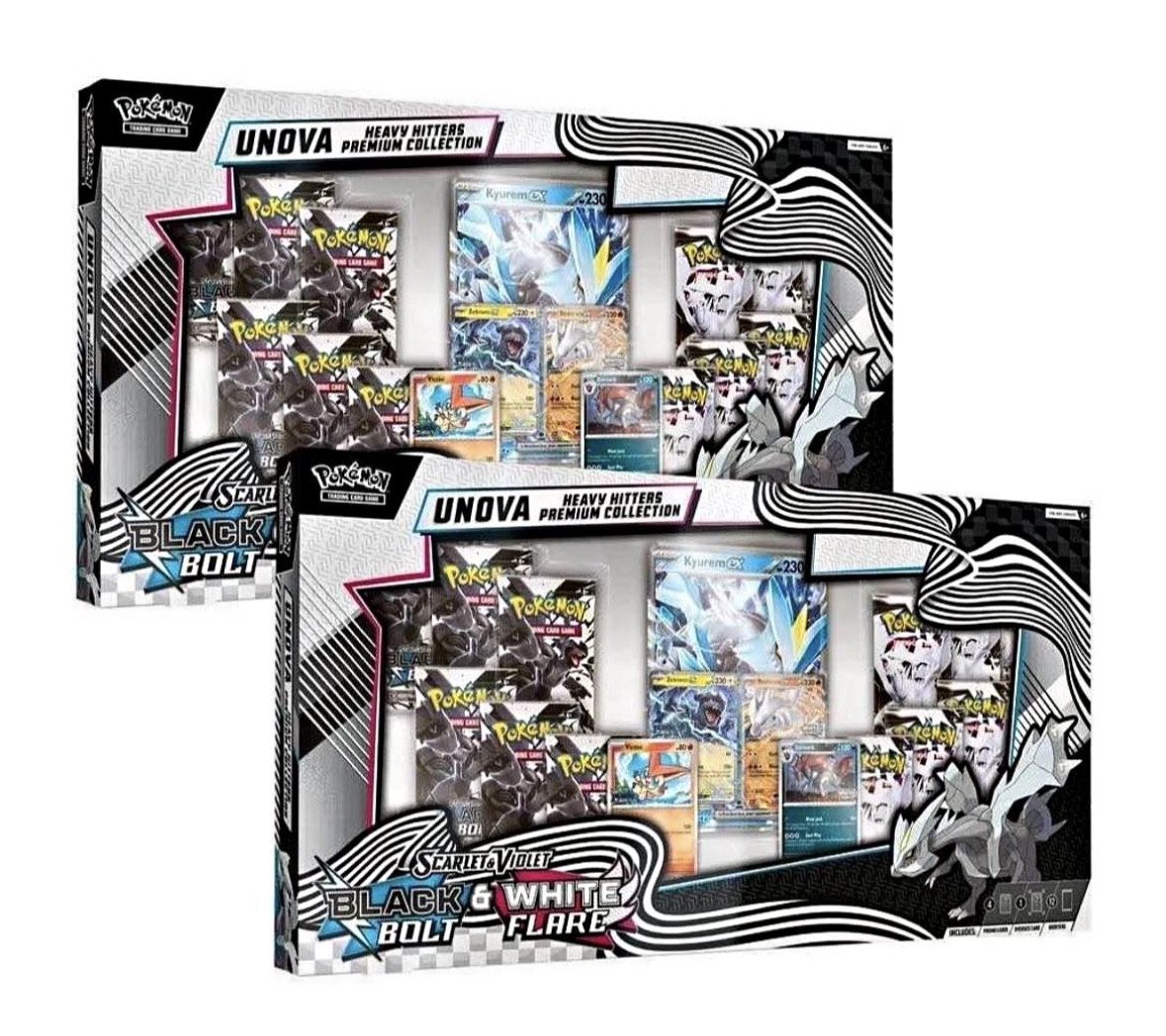 Unova Heavy Hitters Premium Collection 2 Pack