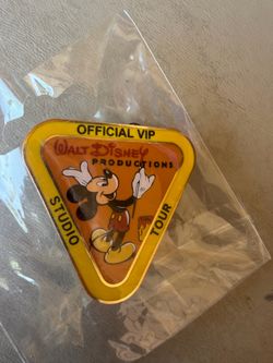 Pin Walt Disney Productions Official VIP Studio Tour Mickey Mouse