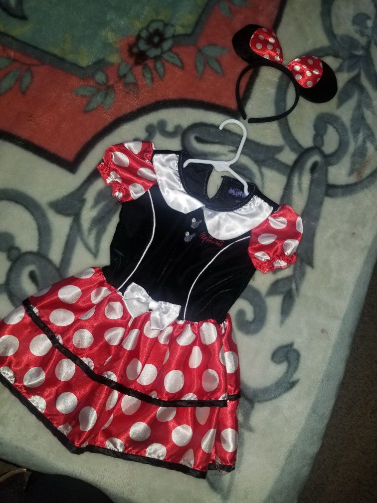 2T minnie mouse costume!