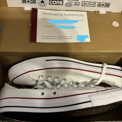 White Converse Men’s Size 13