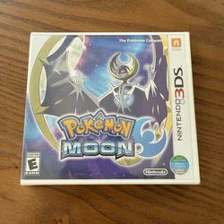 Pokémon Moon Nintendo 3DS Factory Sealed (UAE/Malaysia/Singapore Version)