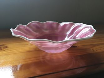 Beautiful glass bowl