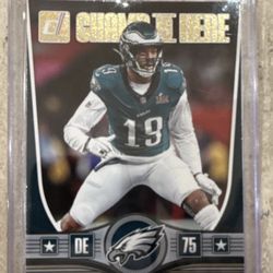 2025 Panini Donruss Champ Is Here - Josh Sweat Philadelphia Eagles Football Card