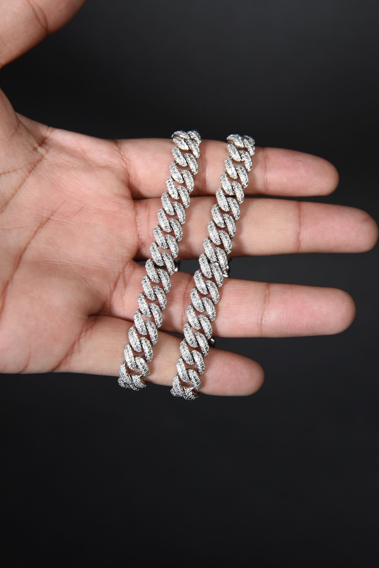 Cuban Link Moissanite Bracelet