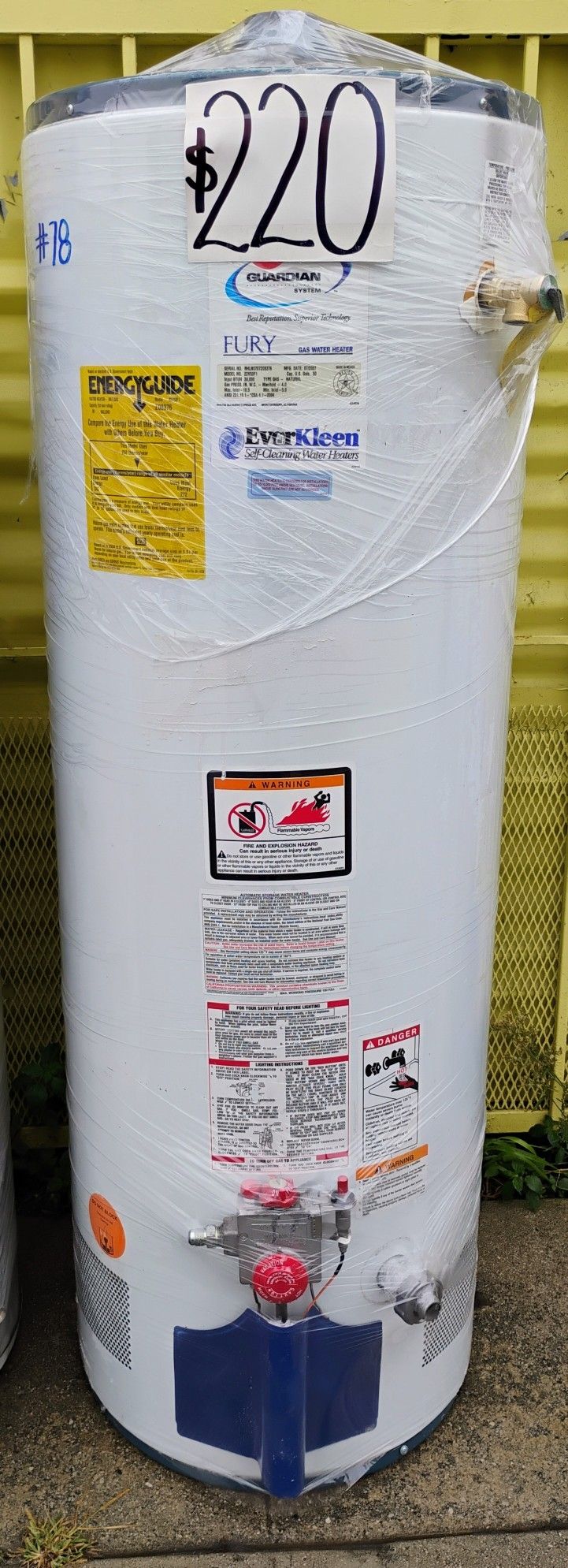 Water π¦ Heater 48 Gal