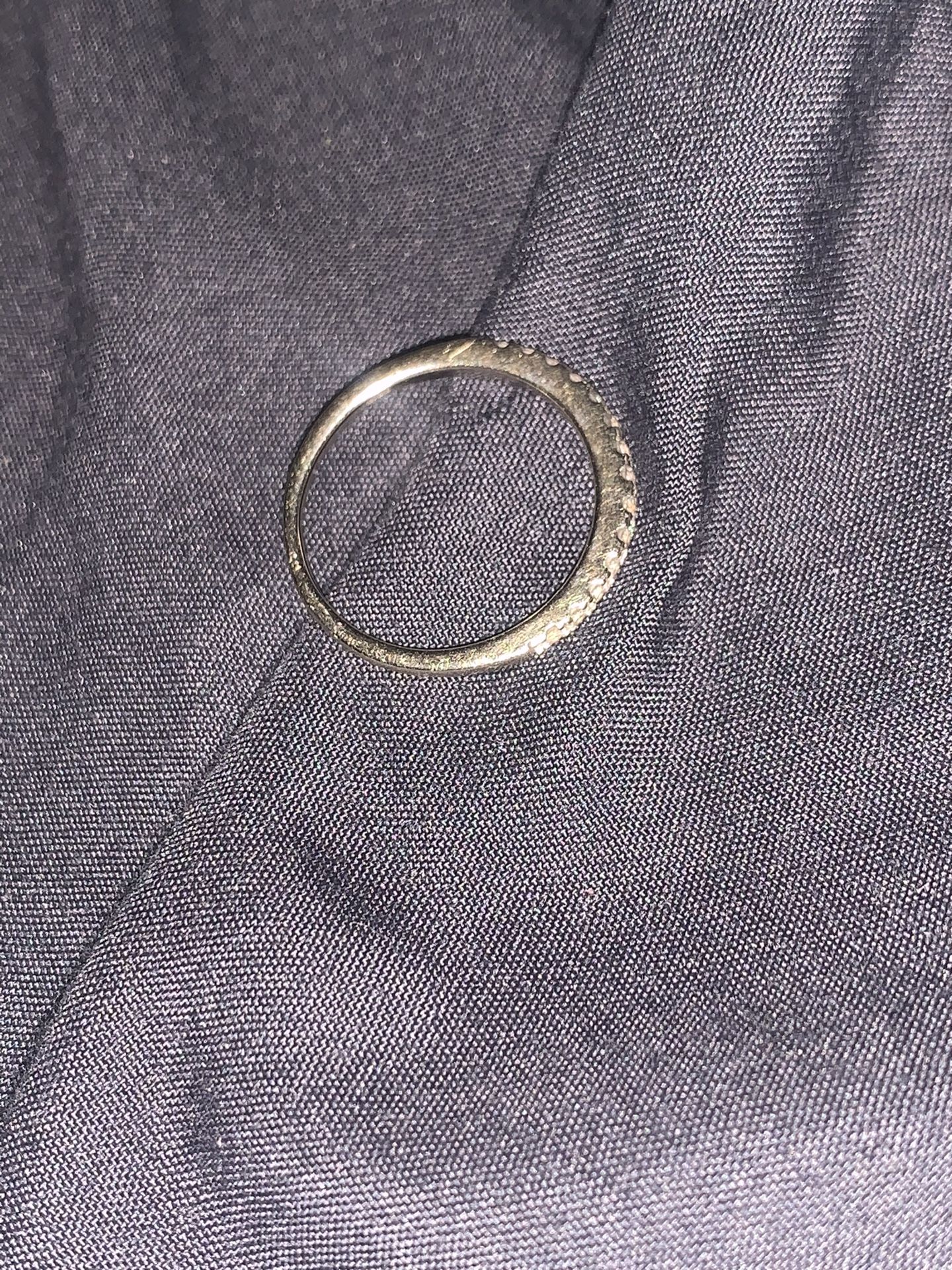 Diamond Wedding Band 1/6 ct tw Round 14K White Gold