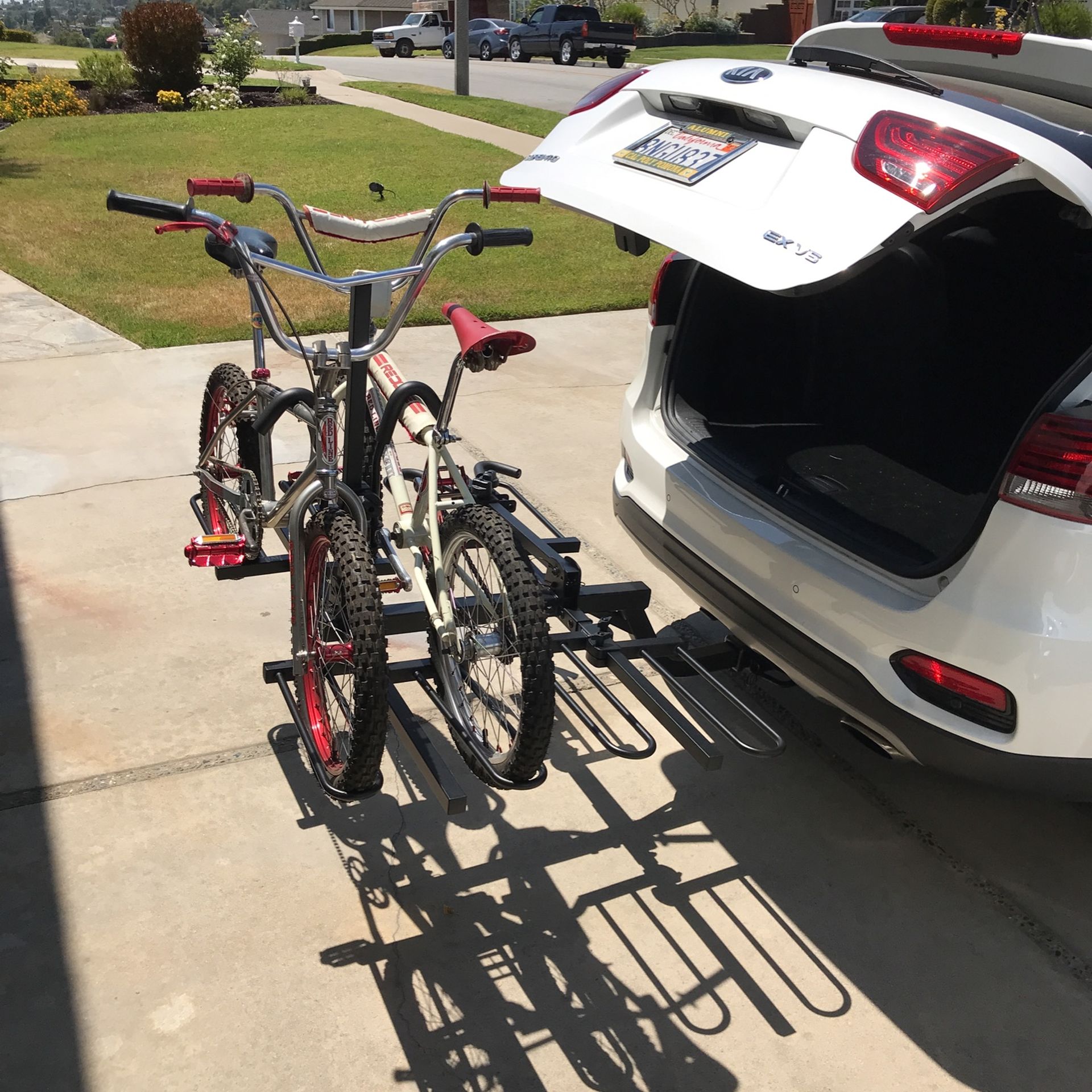 Bike Carrier , 4 Bike Carrier , Can Convert For 2 , Breaks Down Flat For Easy Storage , Heavy