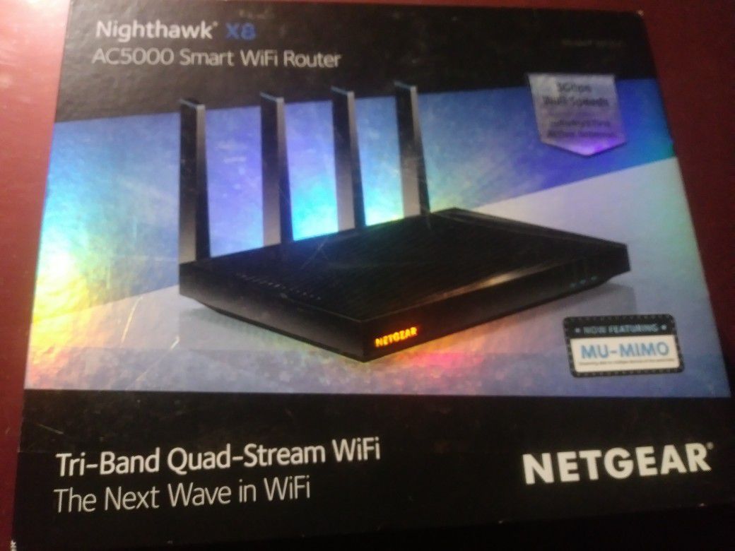 Netgear Nighthawk X8 ac5000 Smart WiFi router