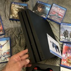 PS4 Pro 1tb With Scuf Gaming Controller Practically New