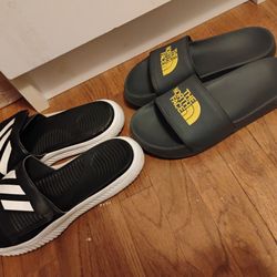 Adidas And The North Face Slides